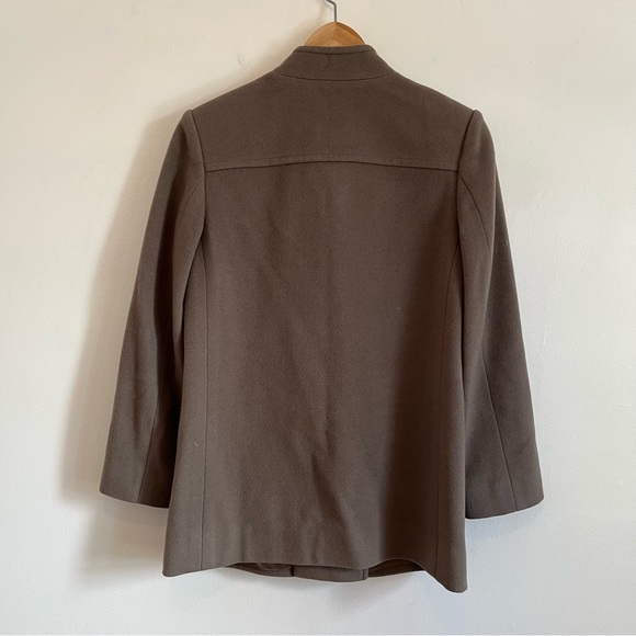 Vintage cashmere double breasted coat - Picture 7 of 11